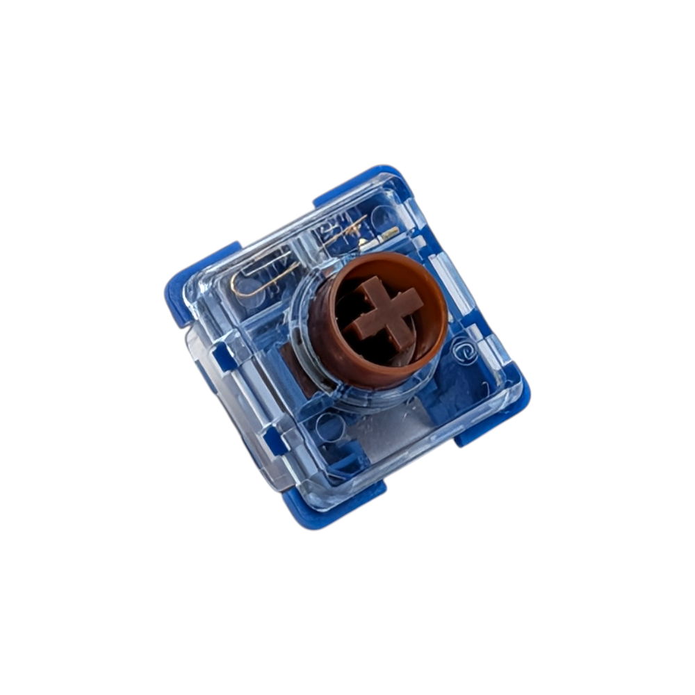 Best silent tactile low profile switches for quiet custom mechanical keyboard builds, Kailh Deep Sea.