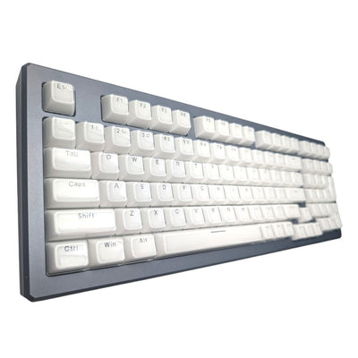 "Like Glass" RGB Shine Through Clear Keycap Set main thock king image