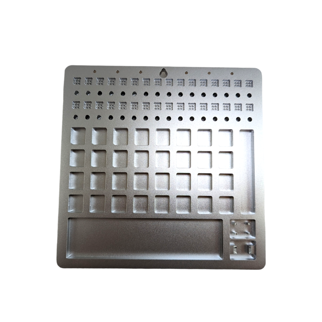 Lubing station for mechanical keyboard switches aluminum cnc thock king