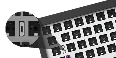 Monsgeek M7W Wireless Mechanical 65% Keyboard