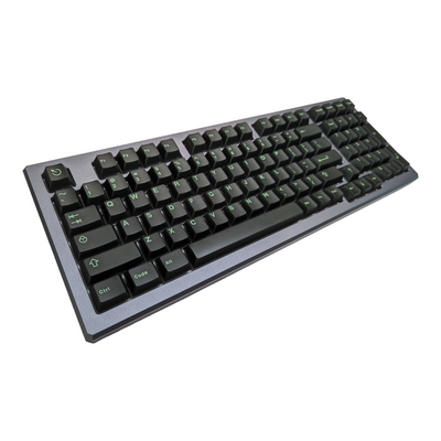 Dark Mantis Green on Black (TK-GOB) ABS Cherry MX Keycap Set (121 pcs)