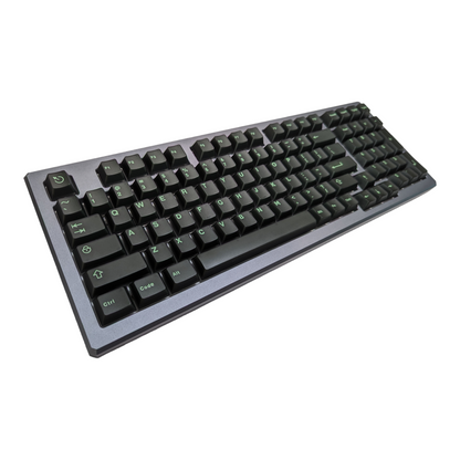Dark Mantis Green on Black (TK-GOB) ABS Cherry MX Keycap Set (121 pcs)