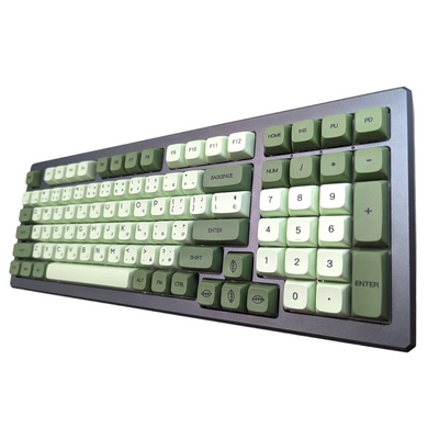 Matcha PBT XDA Keycap Set for mechanical keyboards