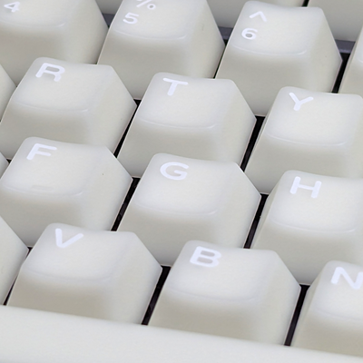 Milky Marshmallow White on White Cherry MX Keycap Set (114 pcs) mechanical keyboardsMilky Marshmallow White on White Cherry MX Keycap Set (114 pcs) mechanical keyboards