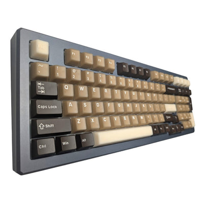 Mocha Marshmallow ABS Doubleshot Cherry MX Keycap Set  main