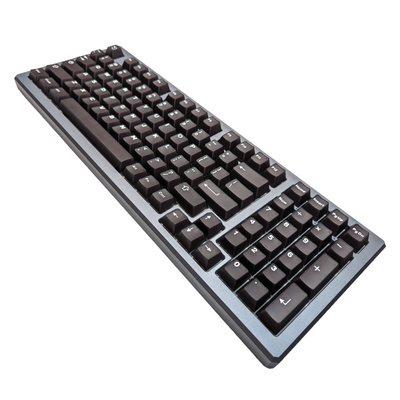 Obsidian White on Black (TK-WOB) ABS Cherry MX Keycap Set for mechanical keyboards keyboard