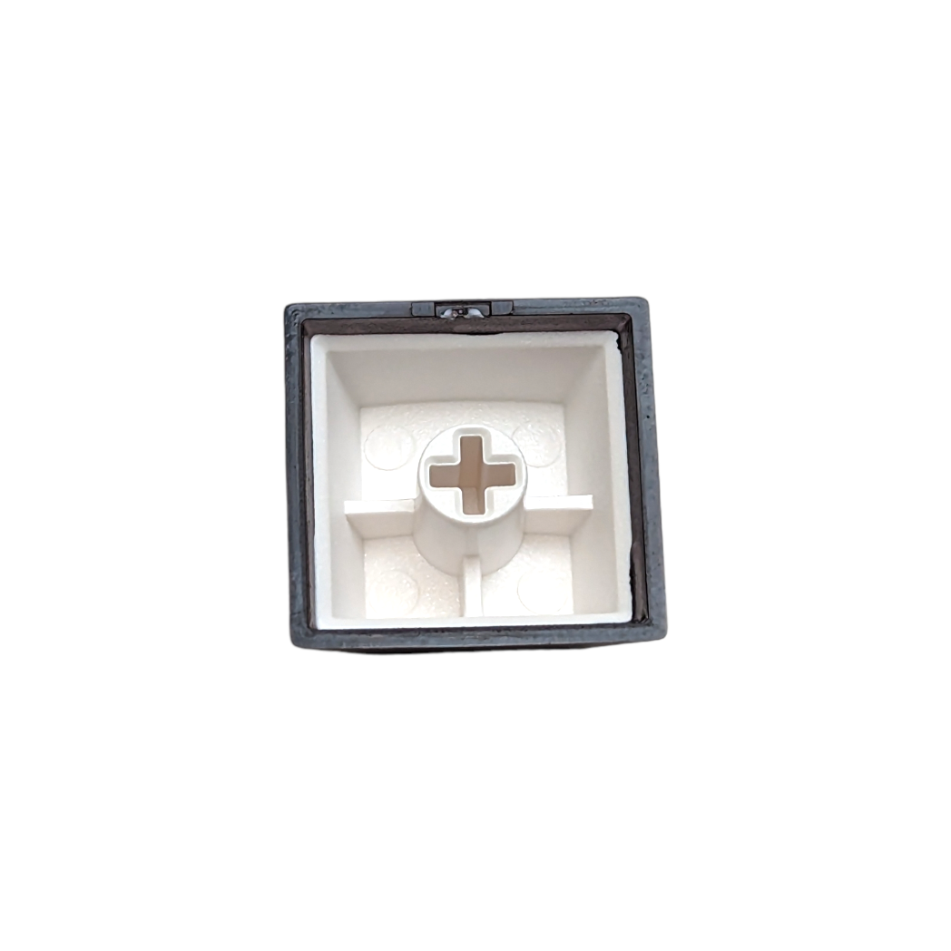 Obsidian White on Black (TK-WOB) ABS Cherry MX Keycap Set for mechanical keyboards keyboard