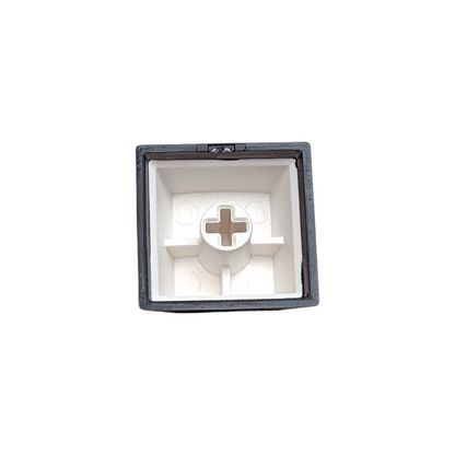 Obsidian White on Black (TK-WOB) ABS Cherry MX Keycap Set for mechanical keyboards keyboard