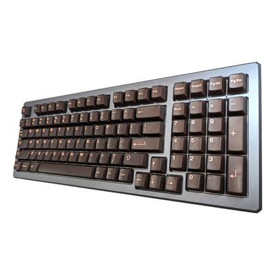 Olivia Pink on Black ABS Cherry MX Keycap Set for mechanical keyboards keyboard