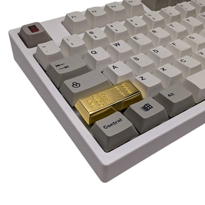 Gold Bar 2.25u Metal Keycap