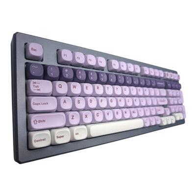Purple Grapeline MOA PBT Keycap Set mechanical keyboard 