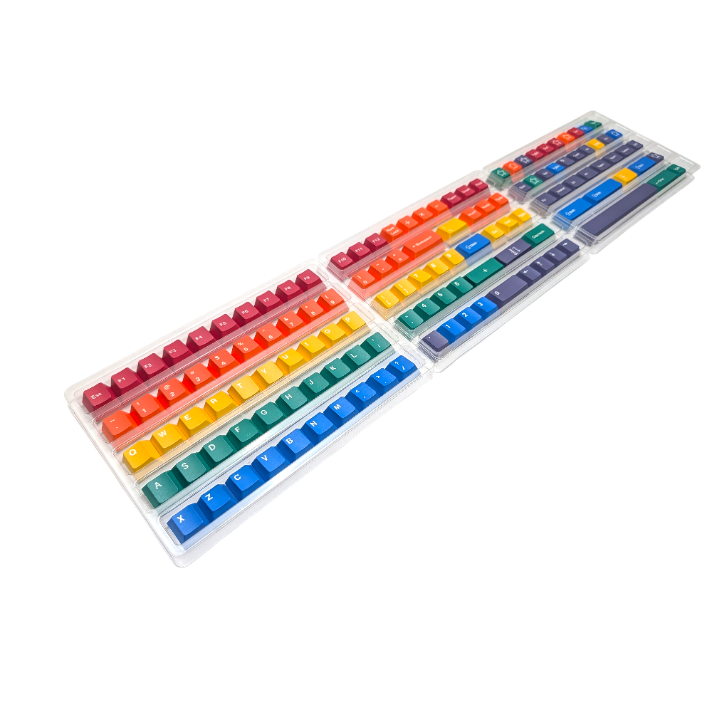 A burst of color for any custom mechanical keyboard.