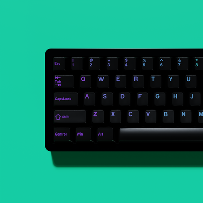 Solana X Thock King TK65 Pro Custom 65% Aluminum Wireless Mechanical Keyboard keycaps