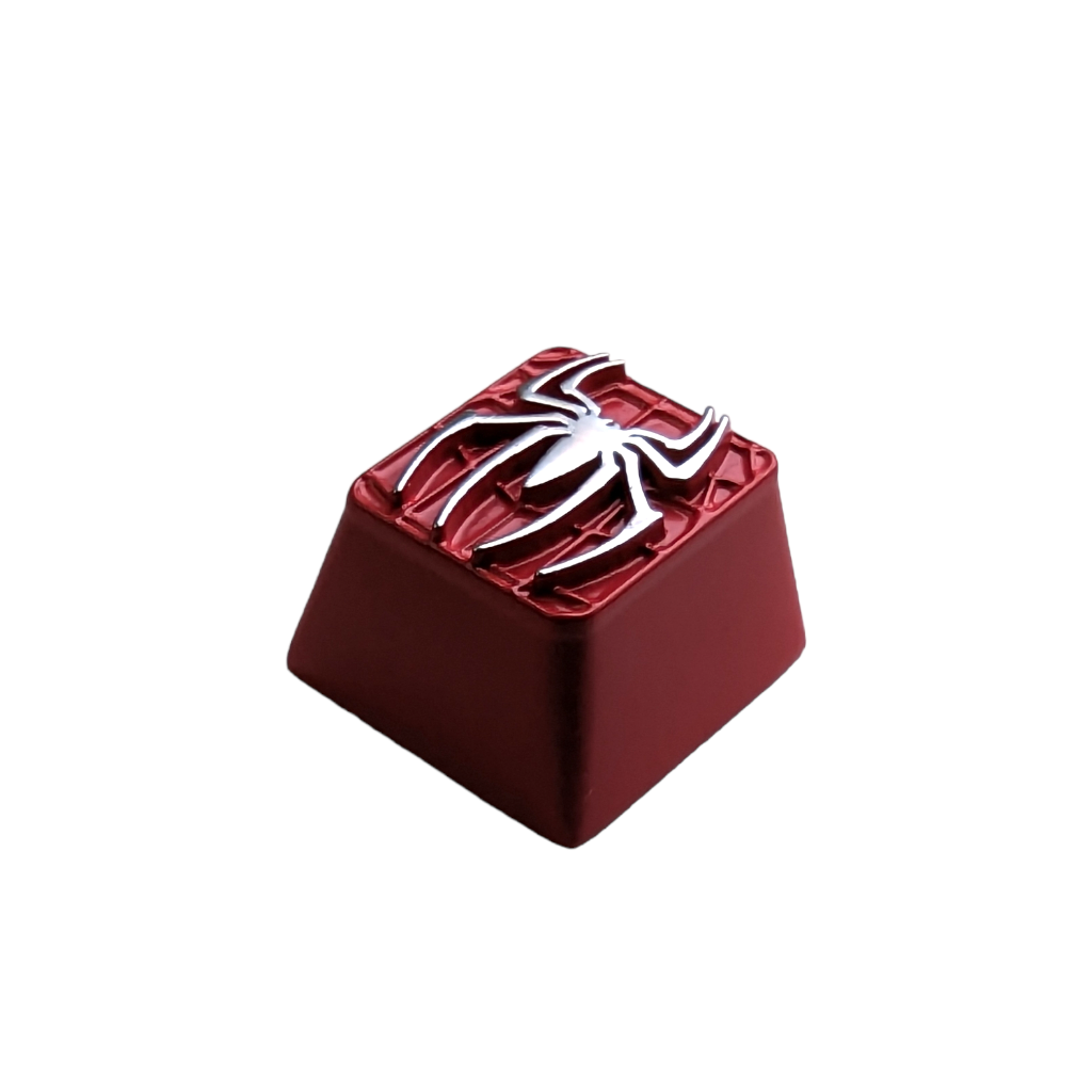 Spider spiderman superhero keycap keycaps metal keyboard keyboards for sale online sell