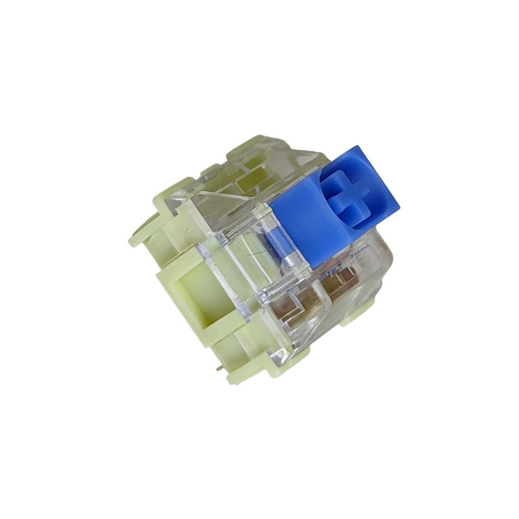 TTC Brother Golden blue muted clicky switch 37g switches for mechanical keyboard  side