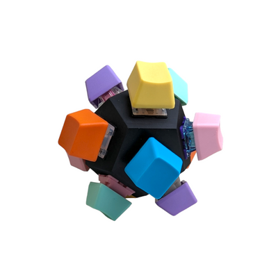 Dodecagon Deluxe 12 x Mechanical Switch Fidget Toy