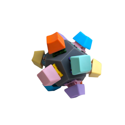 Dodecagon Deluxe 12 x Mechanical Switch Fidget Toy