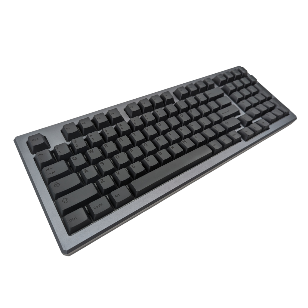 Thock king black on black cherry mx keycap keycaps set mechanical keyboard stealth