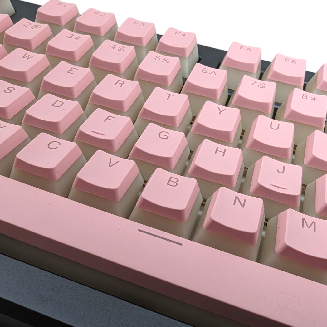 Pink Pudding PBT Keycap Set (61/78/87/96/100/104/108) – Thock King