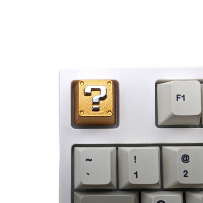 super mario mystery box keycap keycaps metal keyboard keyboards
