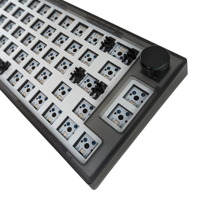 Thock king tk 65 tk65 wireless mechanical keyboard rgb south facing knob