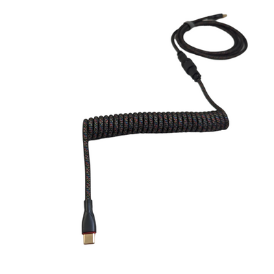 galaxy braided coil cable thock king usb c