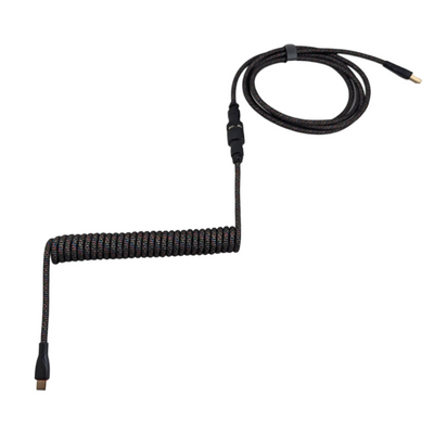 galaxy braided coil cable thock king usb c