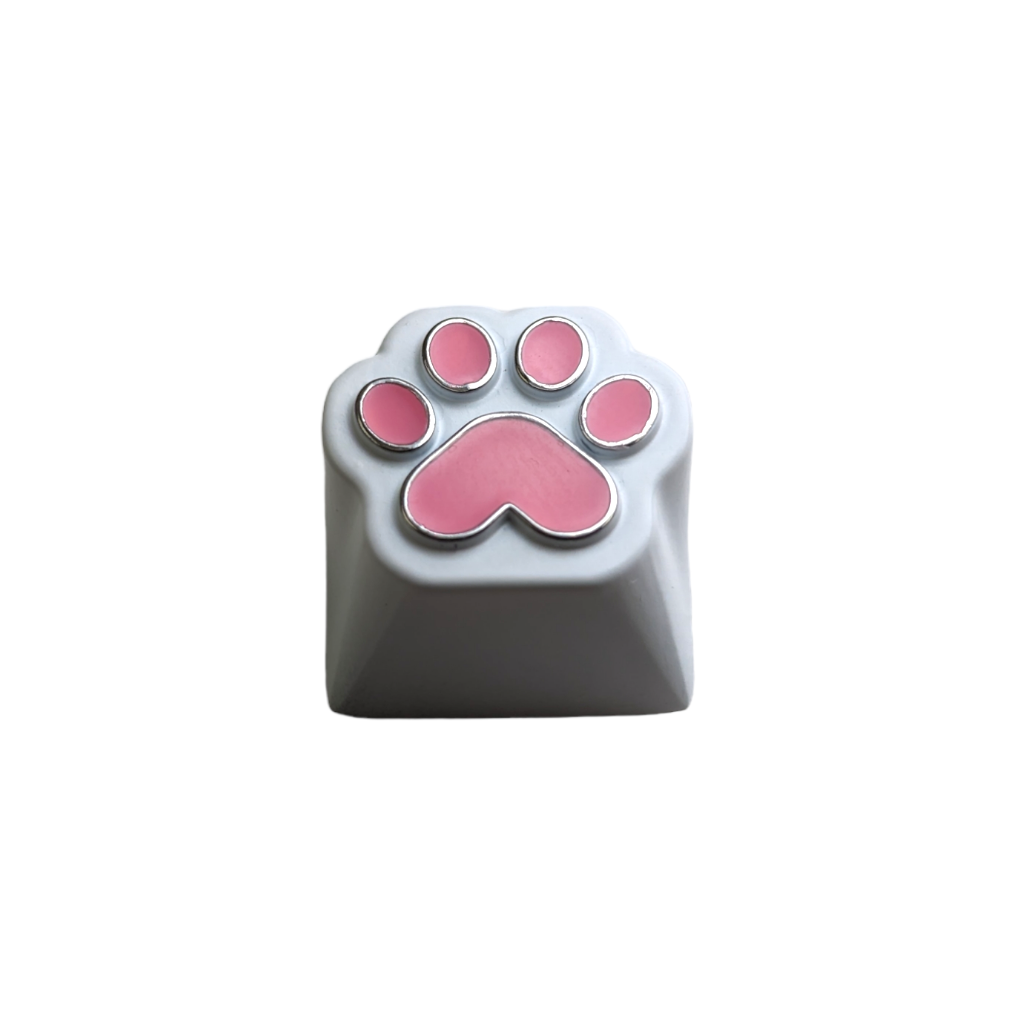 cat paws gamer keycap keycaps metal keyboard keyboards artisan