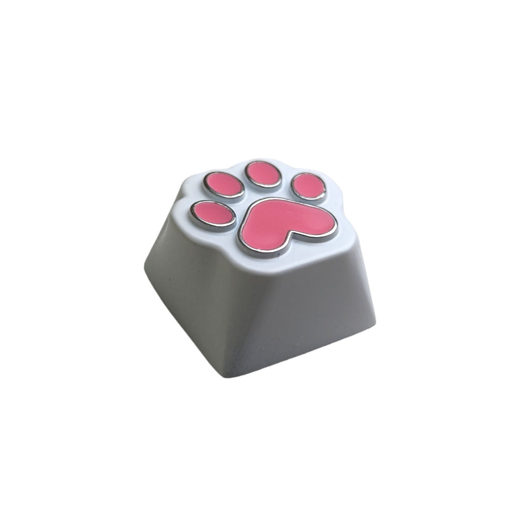 cat paws gamer keycap keycaps metal keyboard keyboards artisan