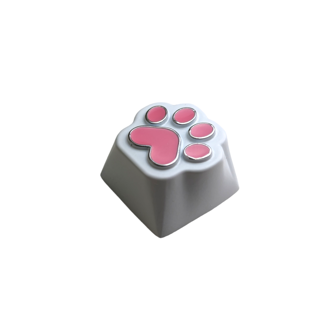 cat paws gamer keycap keycaps metal keyboard keyboards artisan