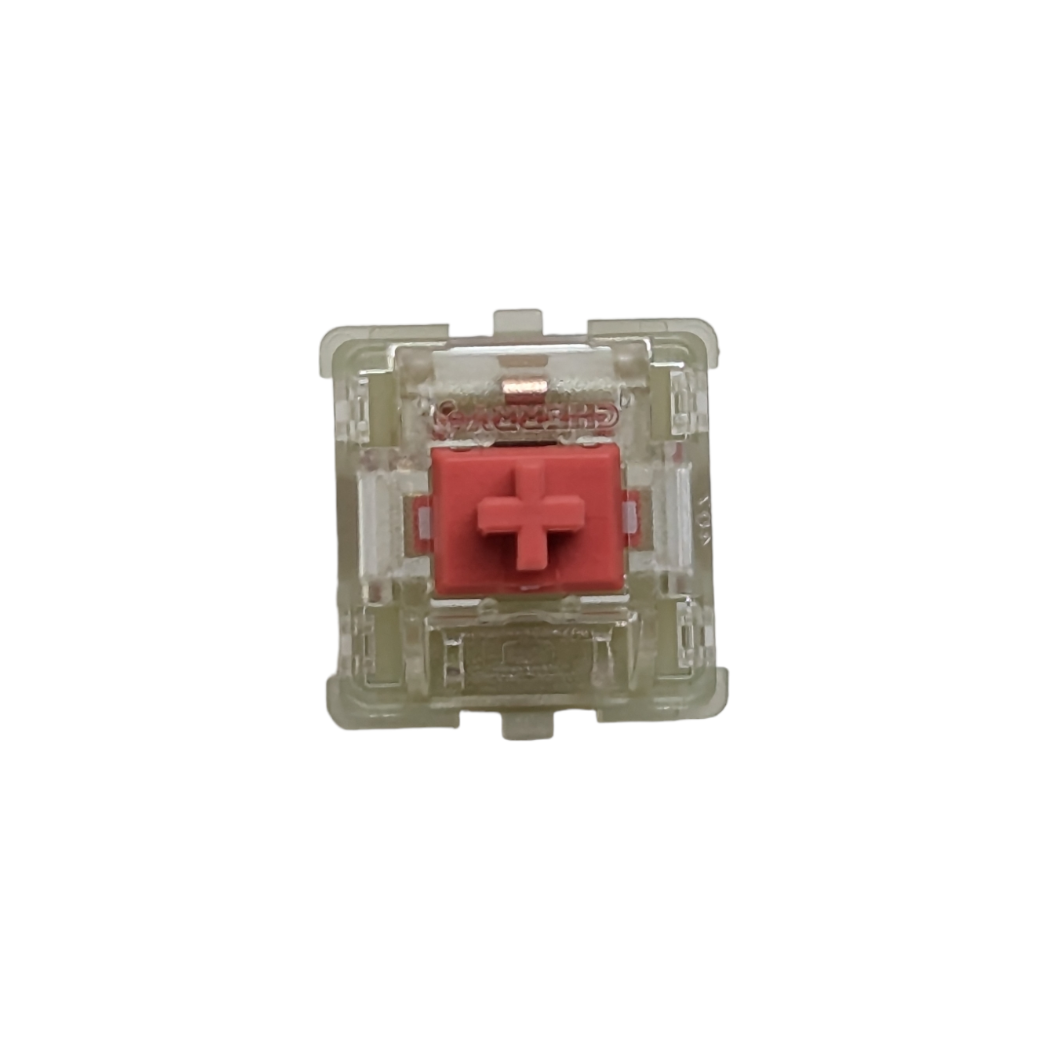 Cherry MX2A Silent Red / Pink RGB Linear Switches