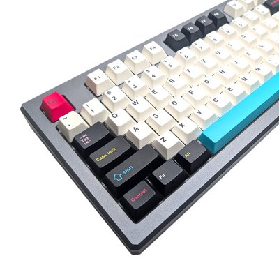 Premium Cyberdeck keycaps offering durable and crisp legends.