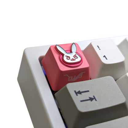 Angry Bunny Gamer Metal Keycap – Thock King Angry Bunny Gamer Metal Keycap – Thock King