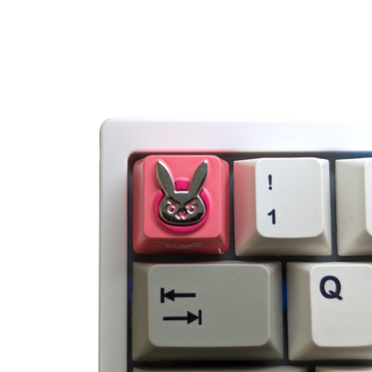 Angry Bunny Gamer Metal Keycap – Thock King Angry Bunny Gamer Metal Keycap – Thock King
