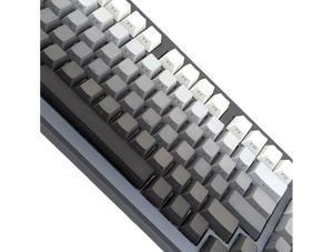 Shades of Gray Scale PBT OEM Keycap Set (RGB shine through)