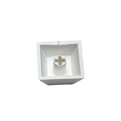 COLOR-MODS Black on White Cherry MX Keycap Set (138 pcs)