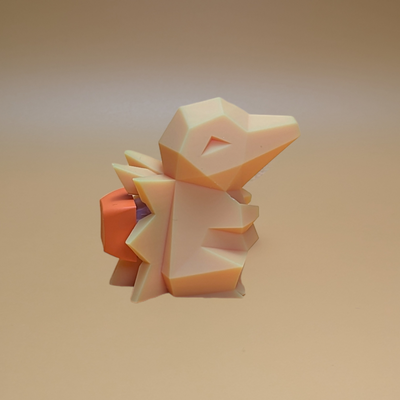 cyndaquil Pocket Monster 3D Resin Mechanical Switch Tester