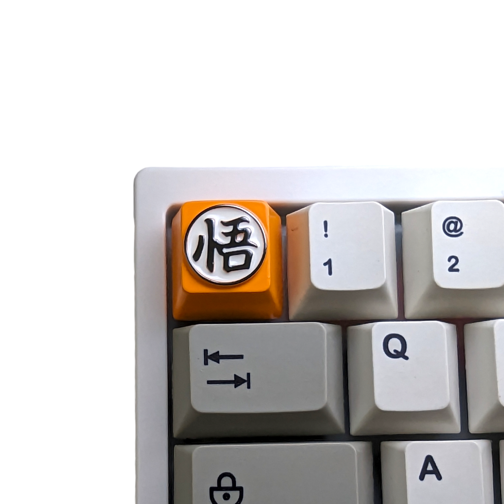  goku son kakarot mechanical keyboard keyboards metal keycap keycaps artisan 