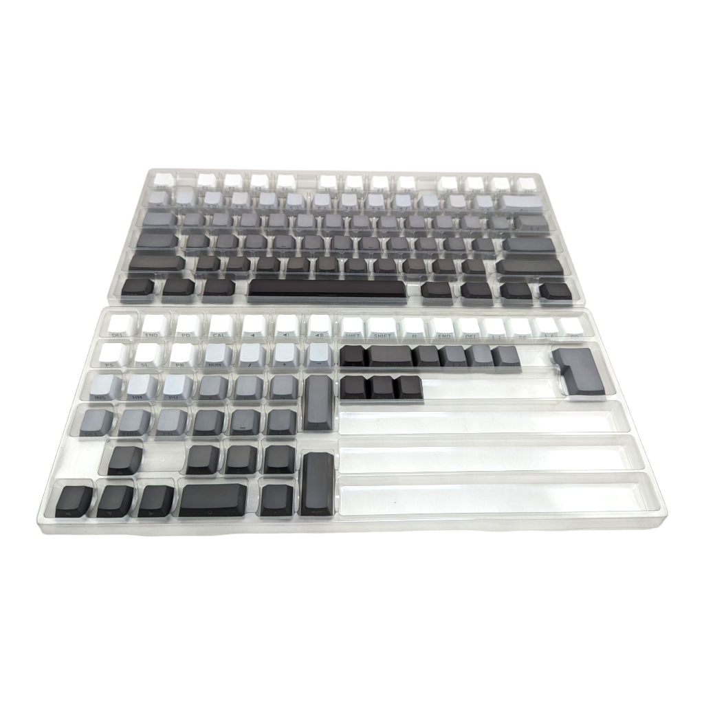gray color scale rainbow keycap keycaps set mechanical keyboard keyboards rgb buy