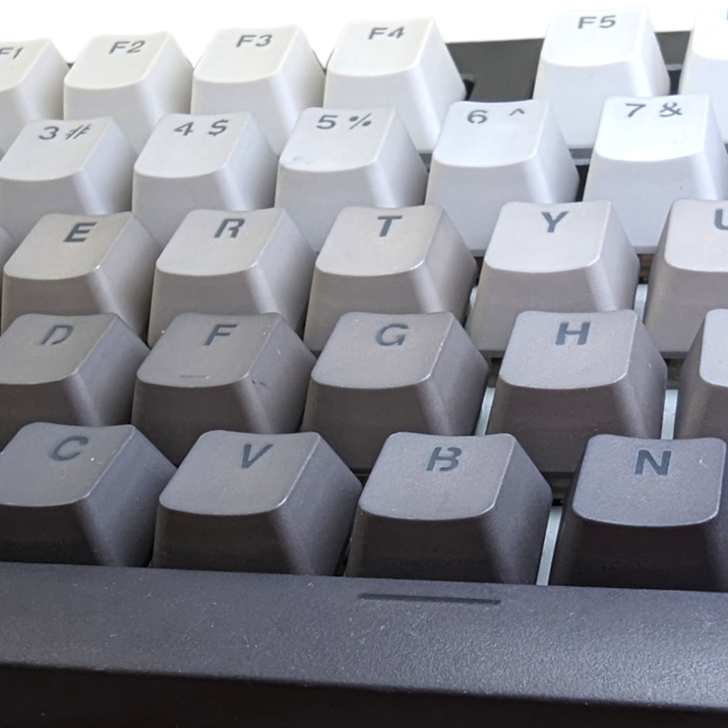 Shades of Gray Scale PBT OEM Keycap Set (RGB shine through) – Thock King