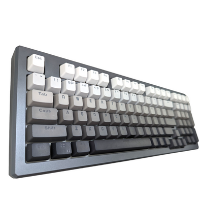 gray color scale rainbow keycap keycaps set mechanical keyboard keyboards rgb buy