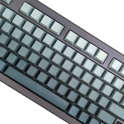 green color scale rainbow keycap keycaps set mechanical keyboard keyboard