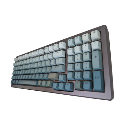 green color scale rainbow keycap keycaps set mechanical keyboard keyboard