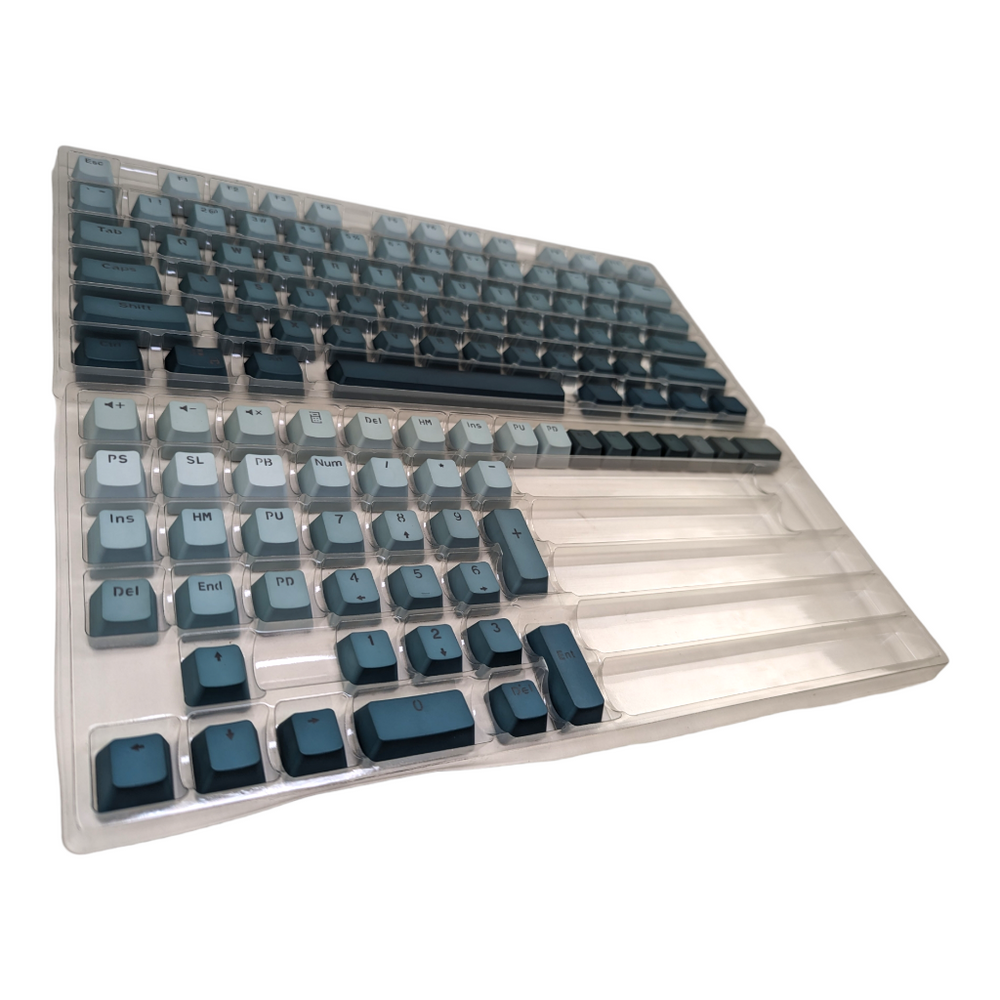 Green Dragon Scale PBT OEM Keycap Set (RGB shine through) – Thock King