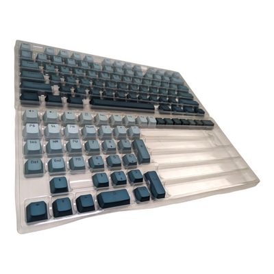 Green Dragon Scale PBT OEM Keycap Set (RGB shine through)