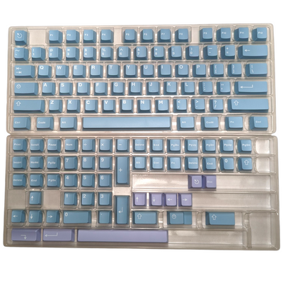 Lavender Sky ABS Cherry MX Keycap Set (130pcs)