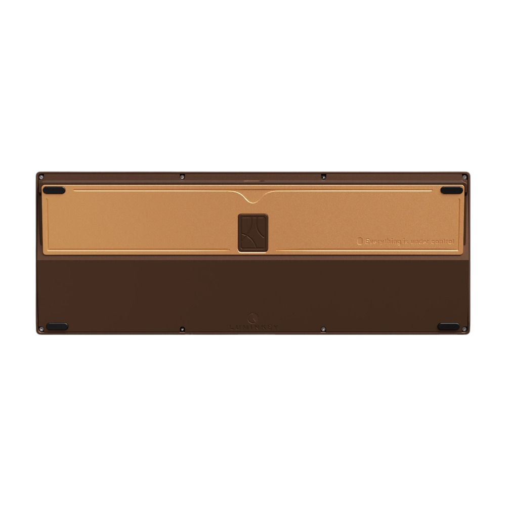 luminkey LUMINKEY60 Pro 60% Wireless Mechanical Keyboard brown back