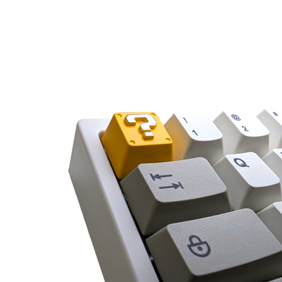 super mario mystery box keycap keycaps metal keyboard keyboards