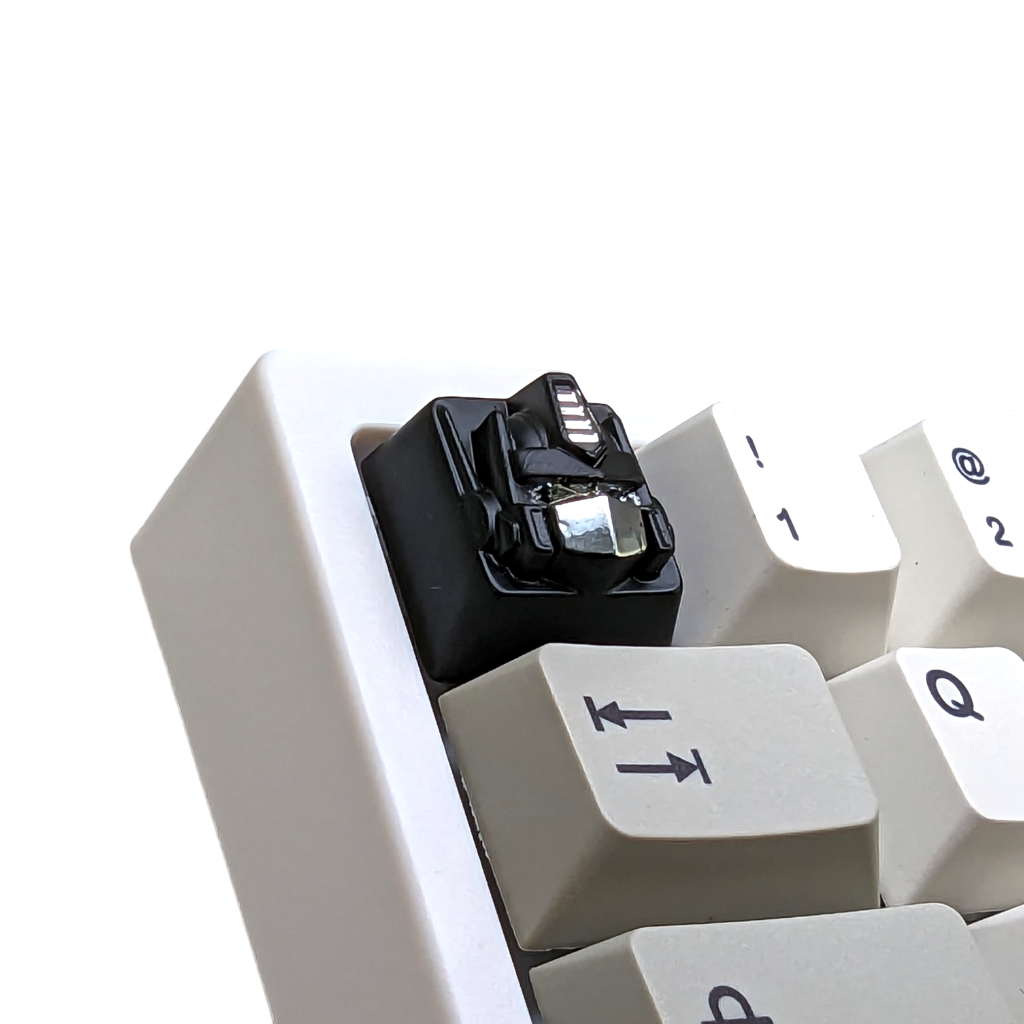 robot transformers optimus prime autobot keycap keycaps metal keyboard keyboards artisan sold