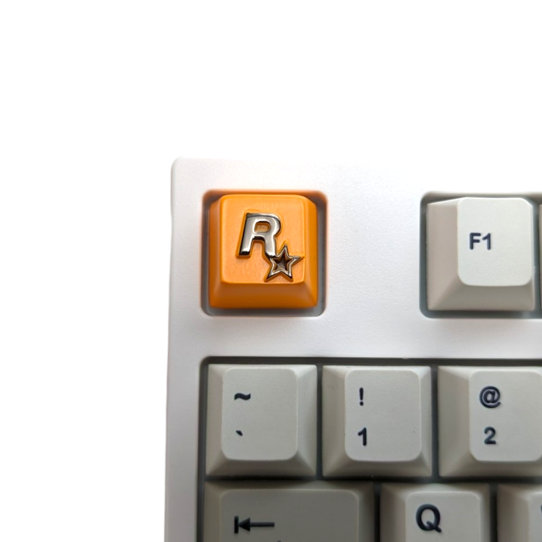 Rockstar GTA Gamer Metal Keycap